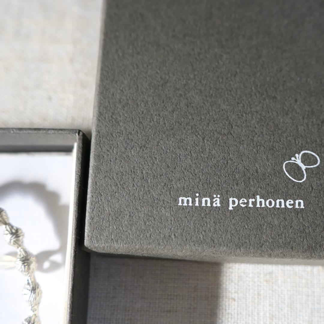 ミナペルホネン　シルバーブローチ タンバリン