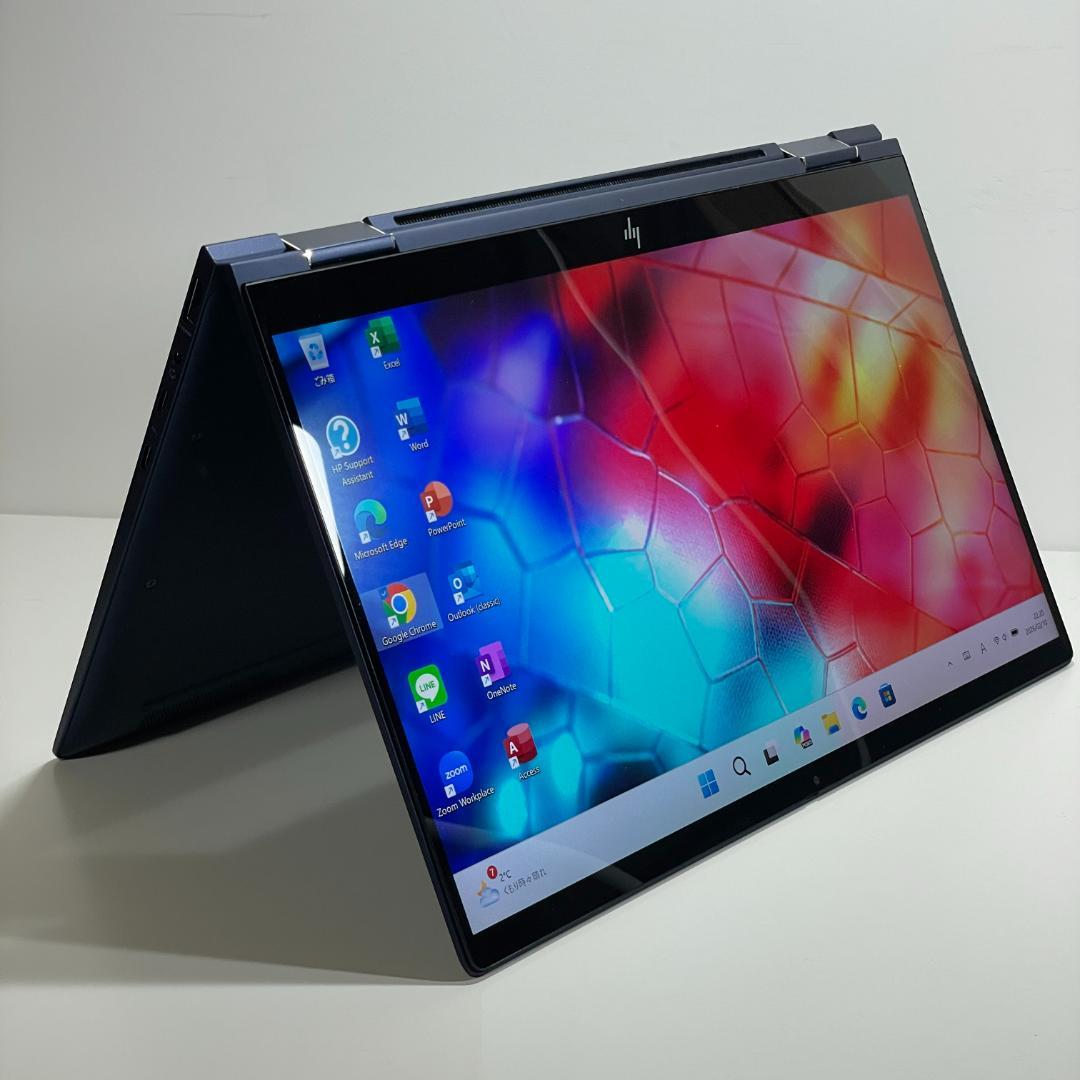 ★美品★HP Dragonfly 第8世代 ノートPC office2024