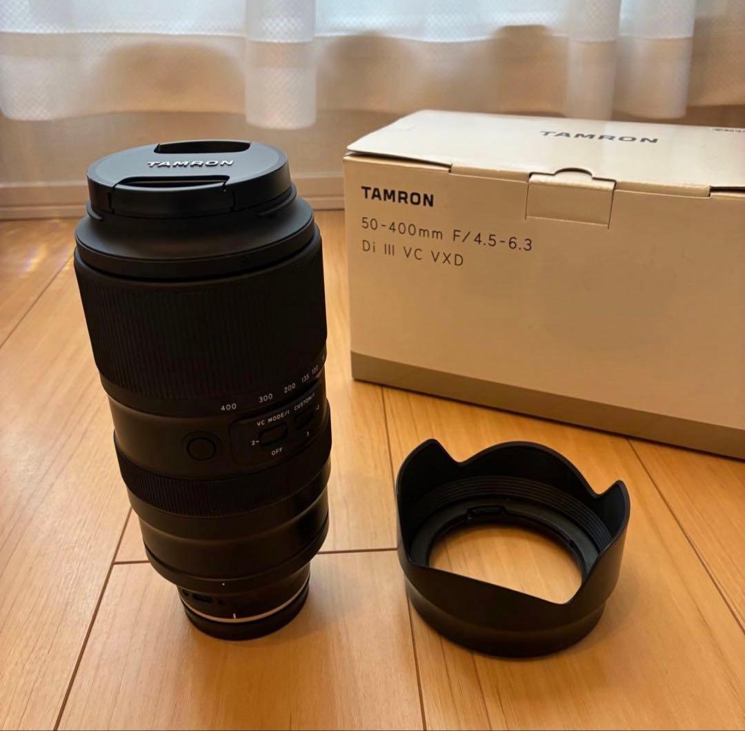 レンズ(ズーム) TAMRON 50-400mm F/4.5-6.3 Di III VC VXD