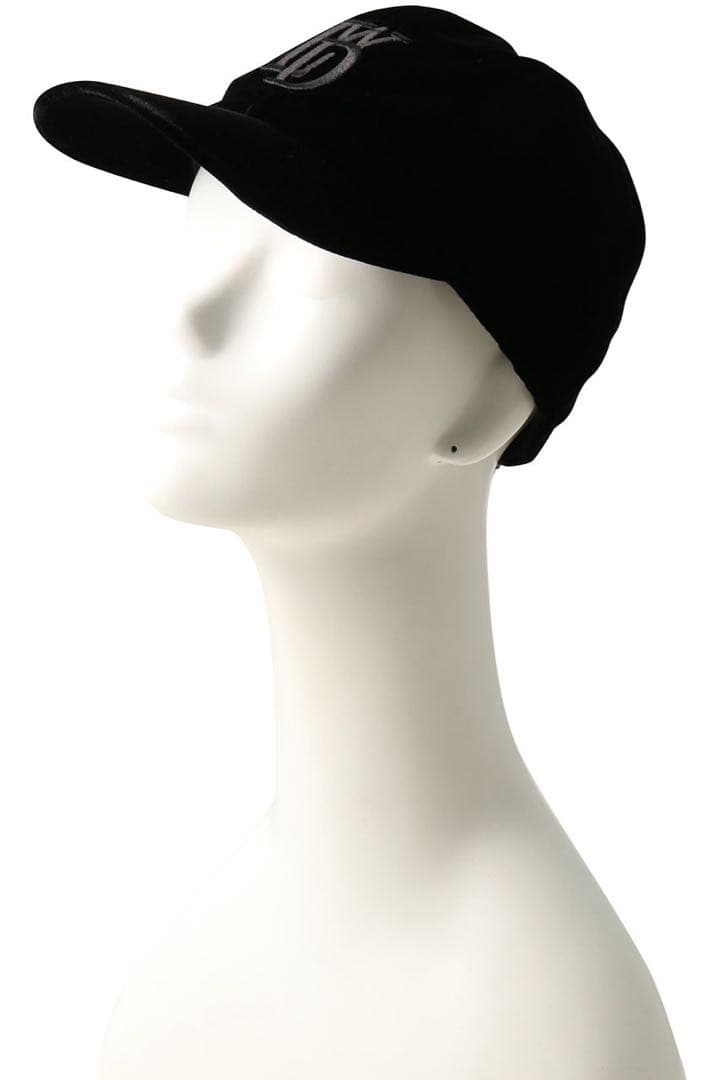 LUDLOW ラドロー♡ELLEショップ限定　ベルベットキャップ　黒　ニット