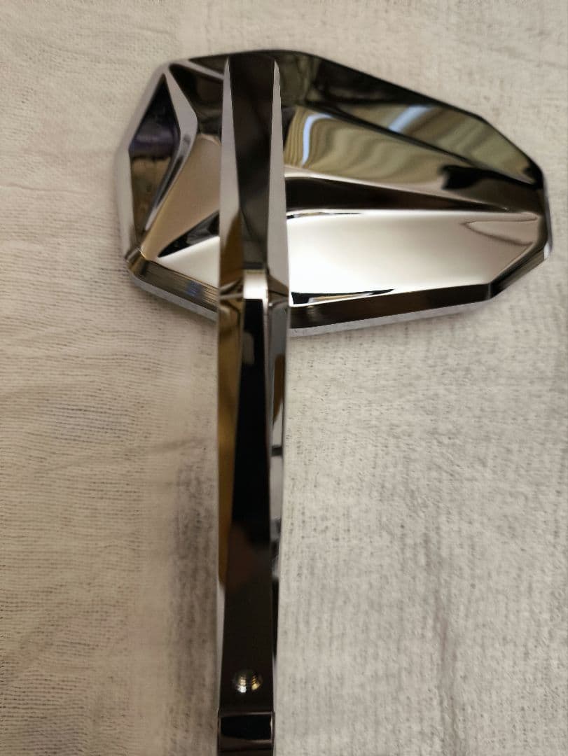 ハイサイダー バーエンドミラー ヴィクトリー クローム 2個セット
