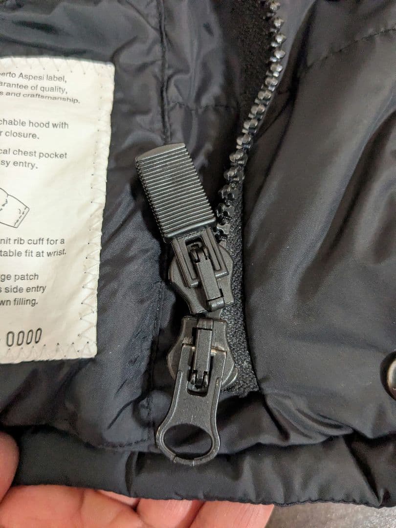 ASPESI MOSCHINO DRY アスペジ モスキーノ ダウン XS