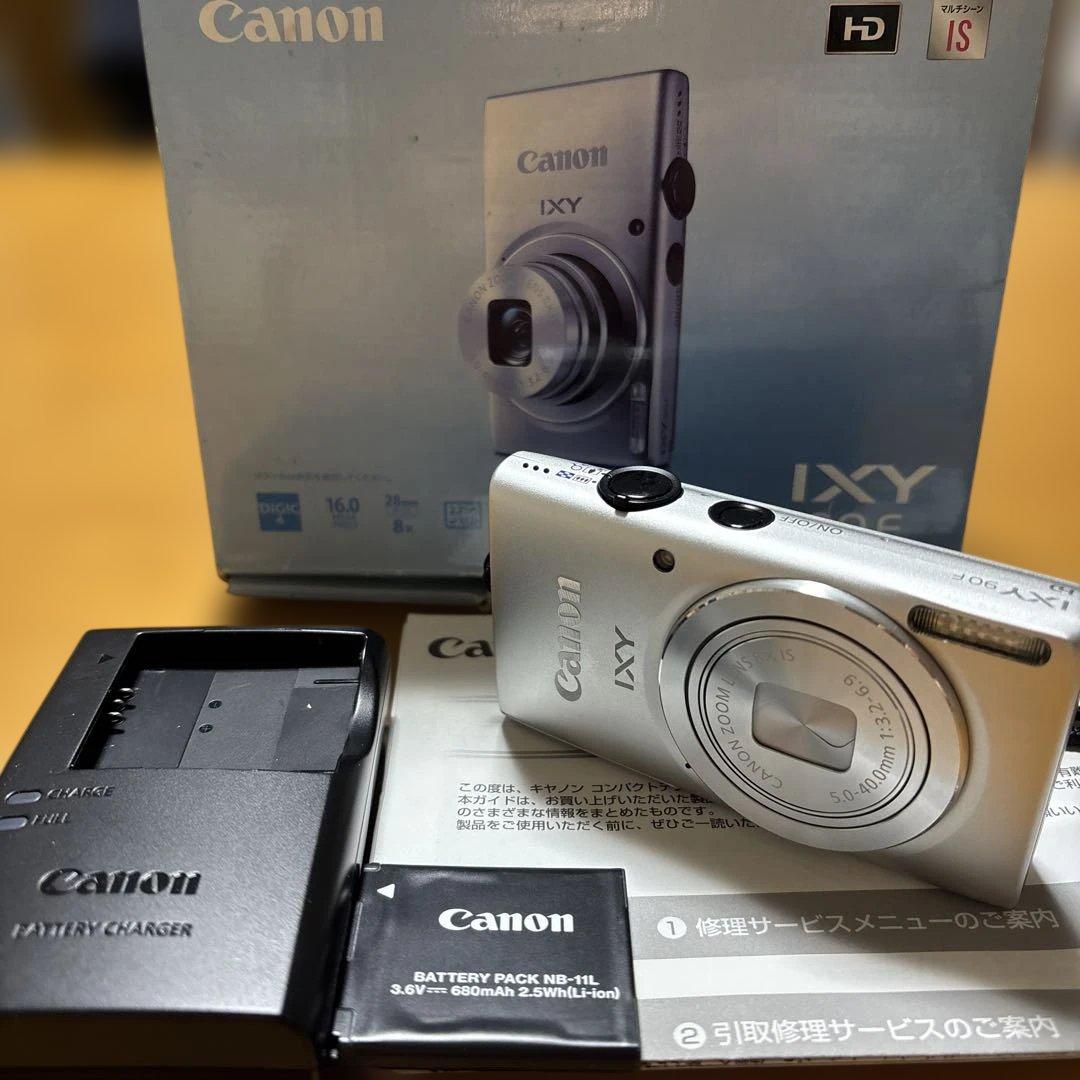 コンパクトデジタルカメラ Canon IXY 90F シルバー