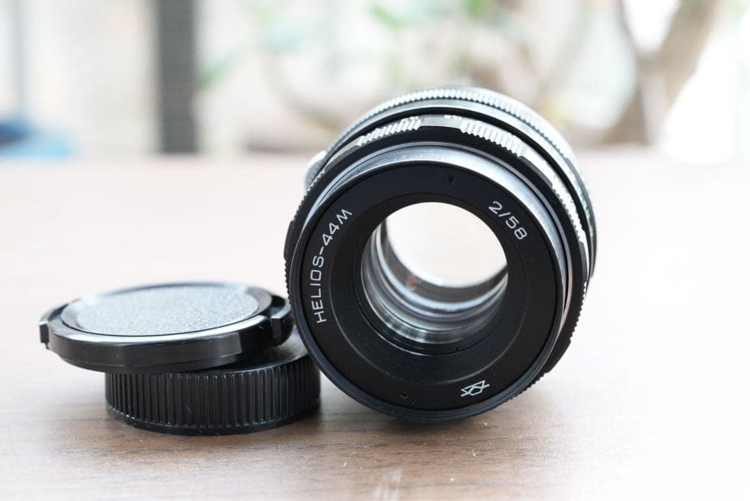 分解清掃済 Helios-44M 58mm f2 ぐるぐるボケ 1