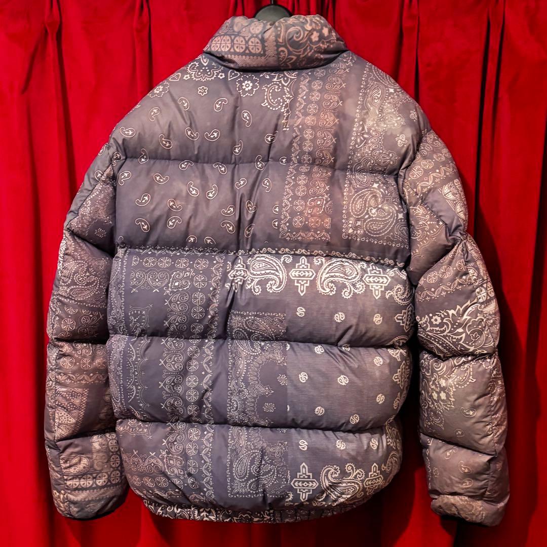 【美品】thisisneverthat バンダナ柄 ダウンジャケット