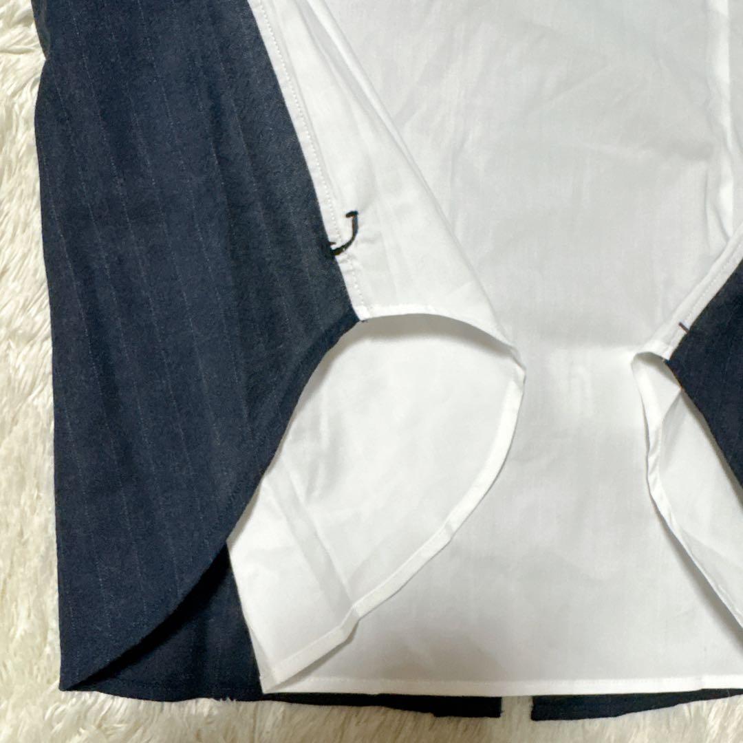 未使用✨タグ付✨希少 JACOB COHEN ドレスシャツ 異素材 イタリア製