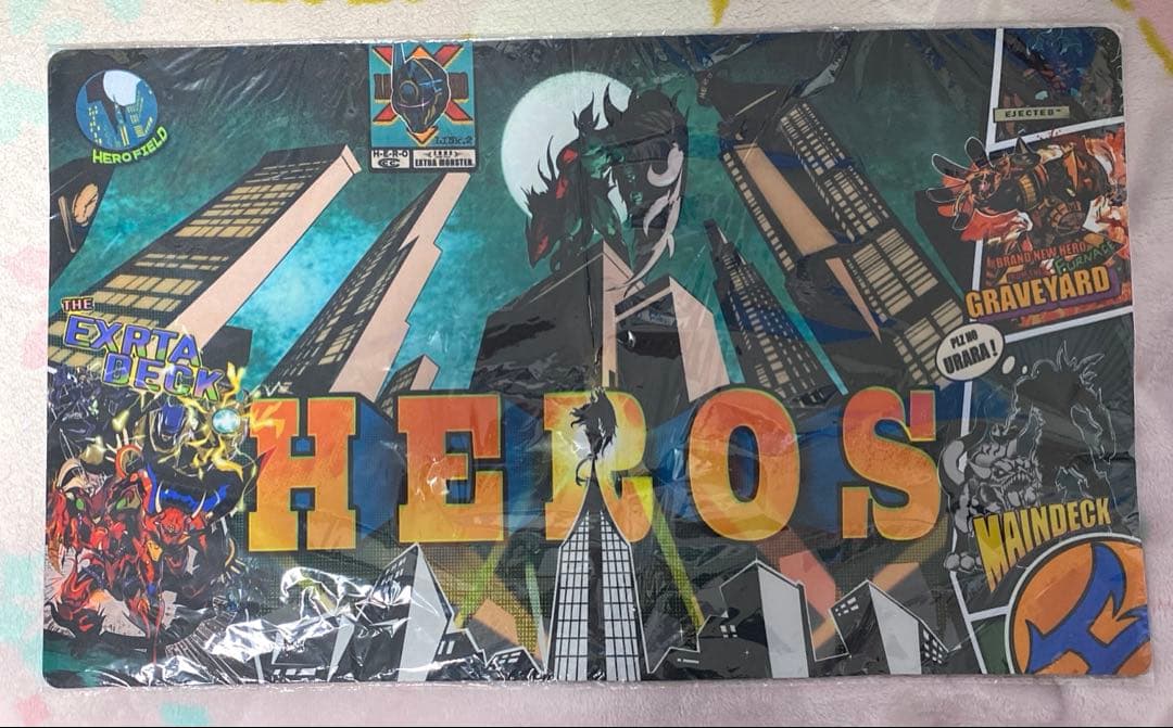 ア*リ様 遊戯王　E・HERO エレメンタルヒーロー　プレイマット