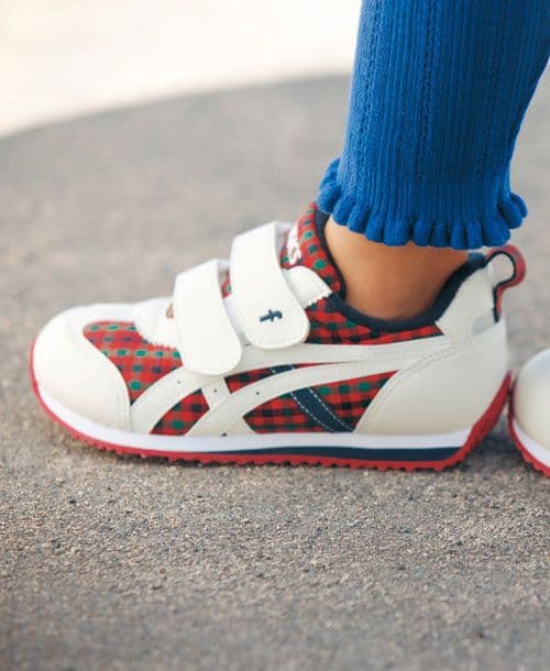 現行品　美品　ファミリア　スニーカー アシックス × familiar　17.5