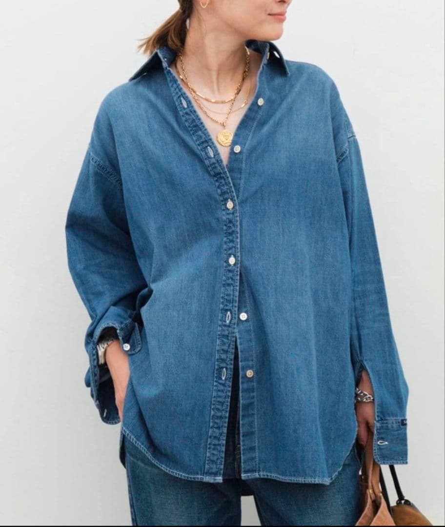 即納【Deuxieme Classe】別注 Lee デニムシャツ