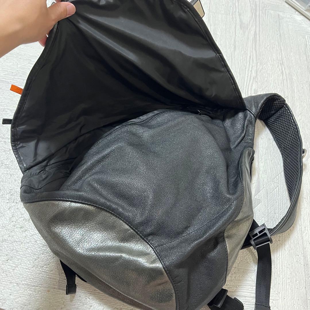 希少 Y-3 ワイスリー LUX MESSENGER BAG 3WAY レザー