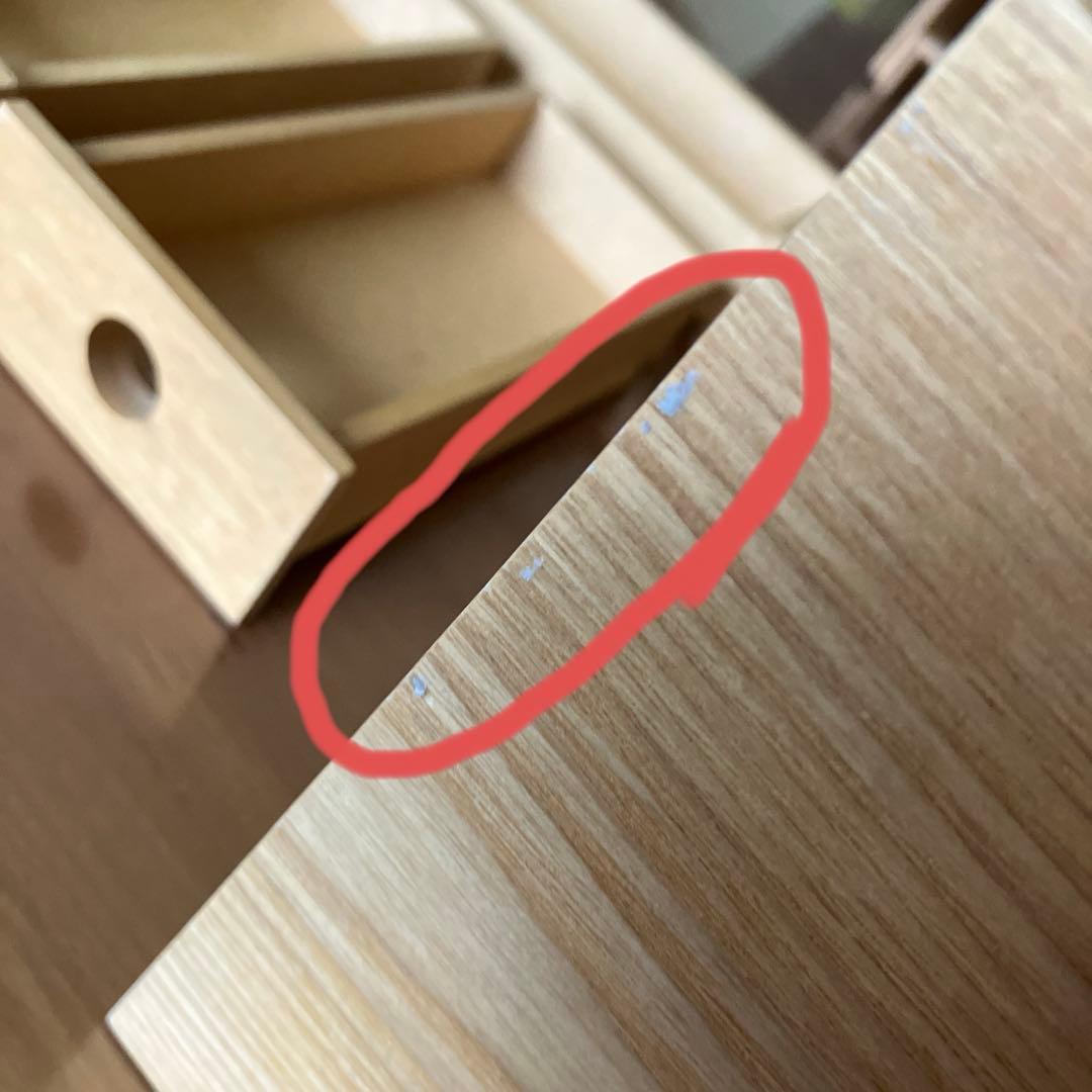 無印良品　MDF木製書類トレー、小物収納2種