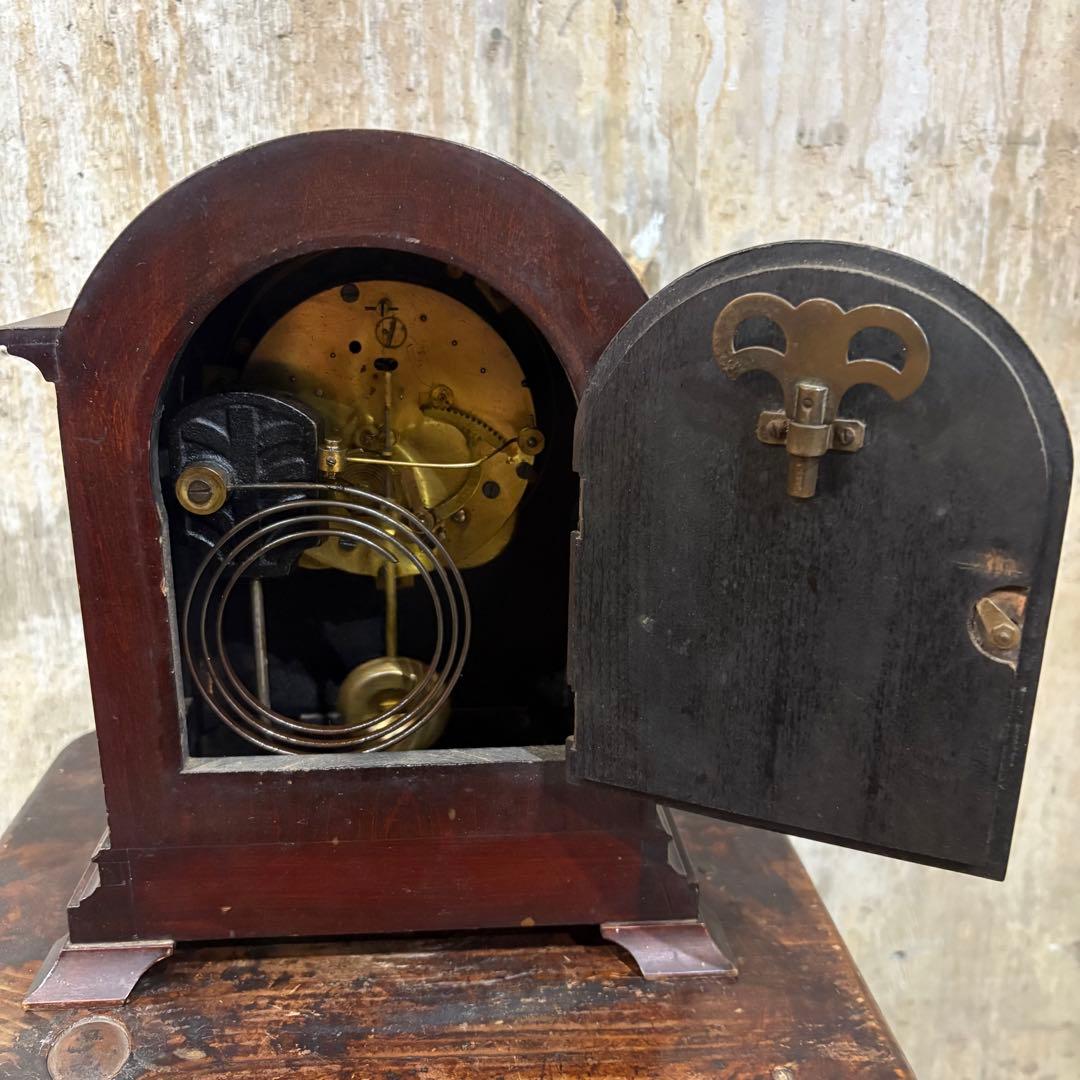 SEIKOSHA 精工舎 ゼンマイ時計　機械時計　置時計　ヴィンテージ