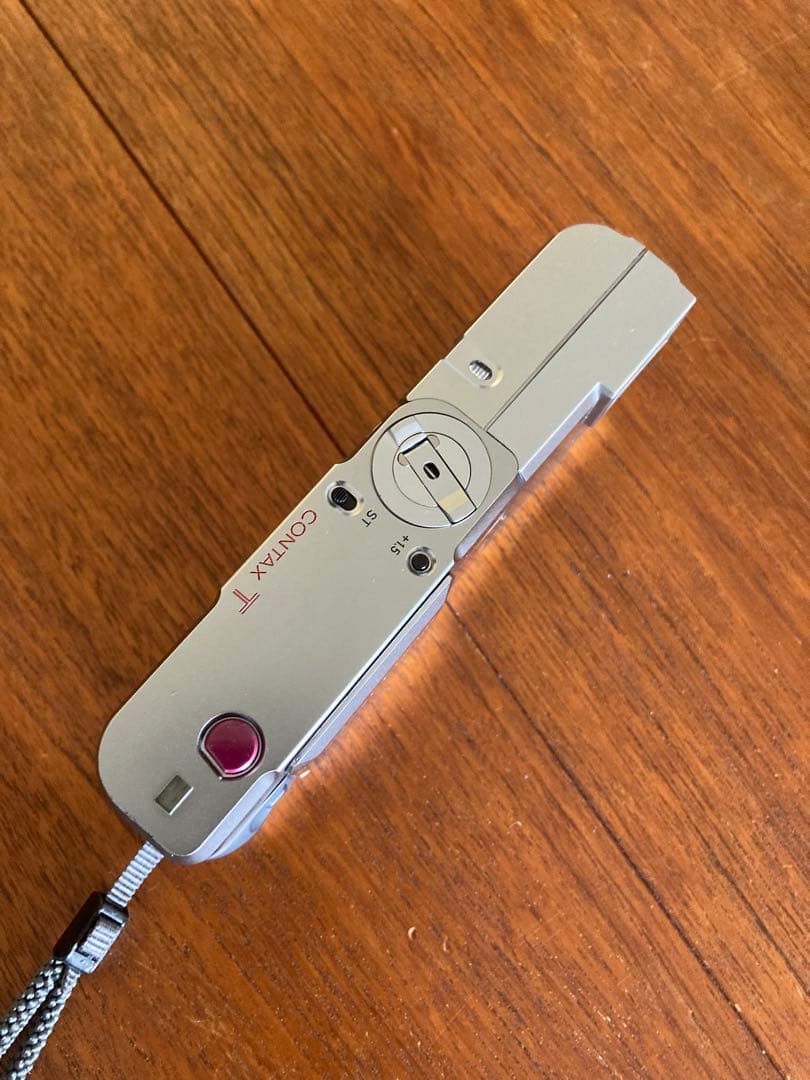 【美品】CONTAX T コンパクトフィルムカメラ シルバー