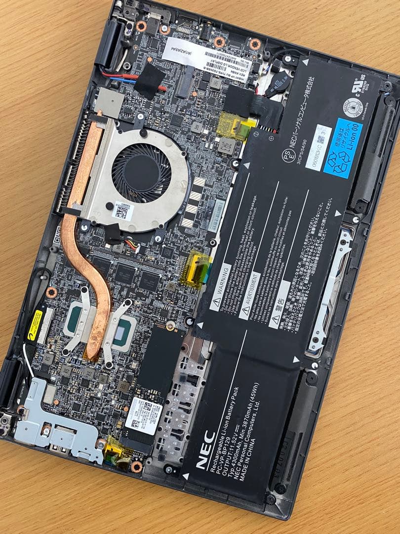 NECノートパソコン/i7-8565U/SSD128GB/メモリ16GB/無線