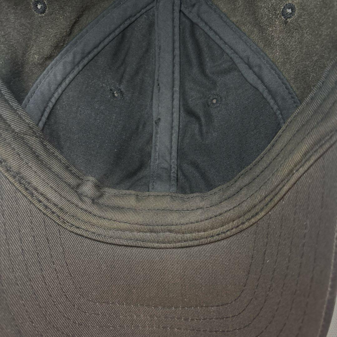 美品 希少品 CHAPS Ralph Lauren オールレザー キャップ 羊革