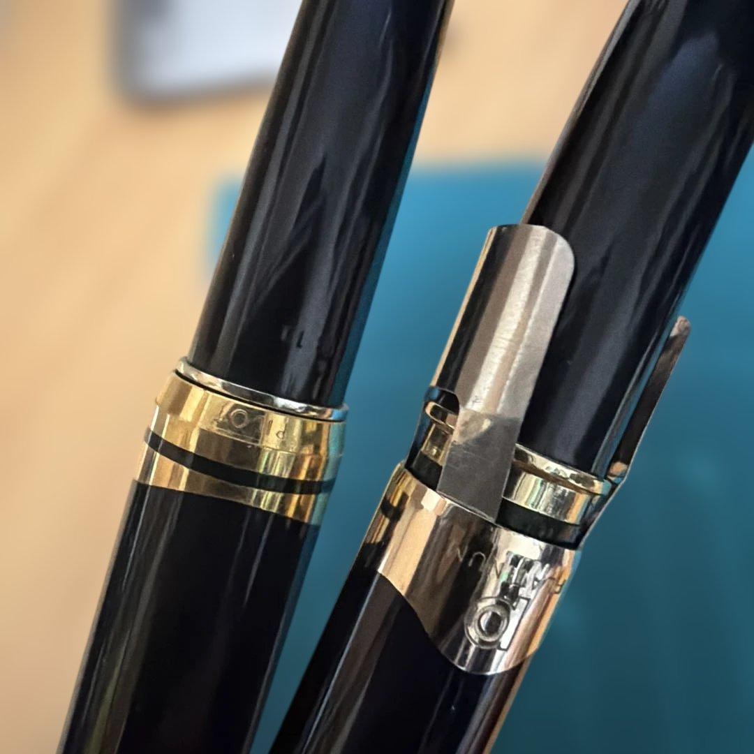 万年筆 2本セット K18 750