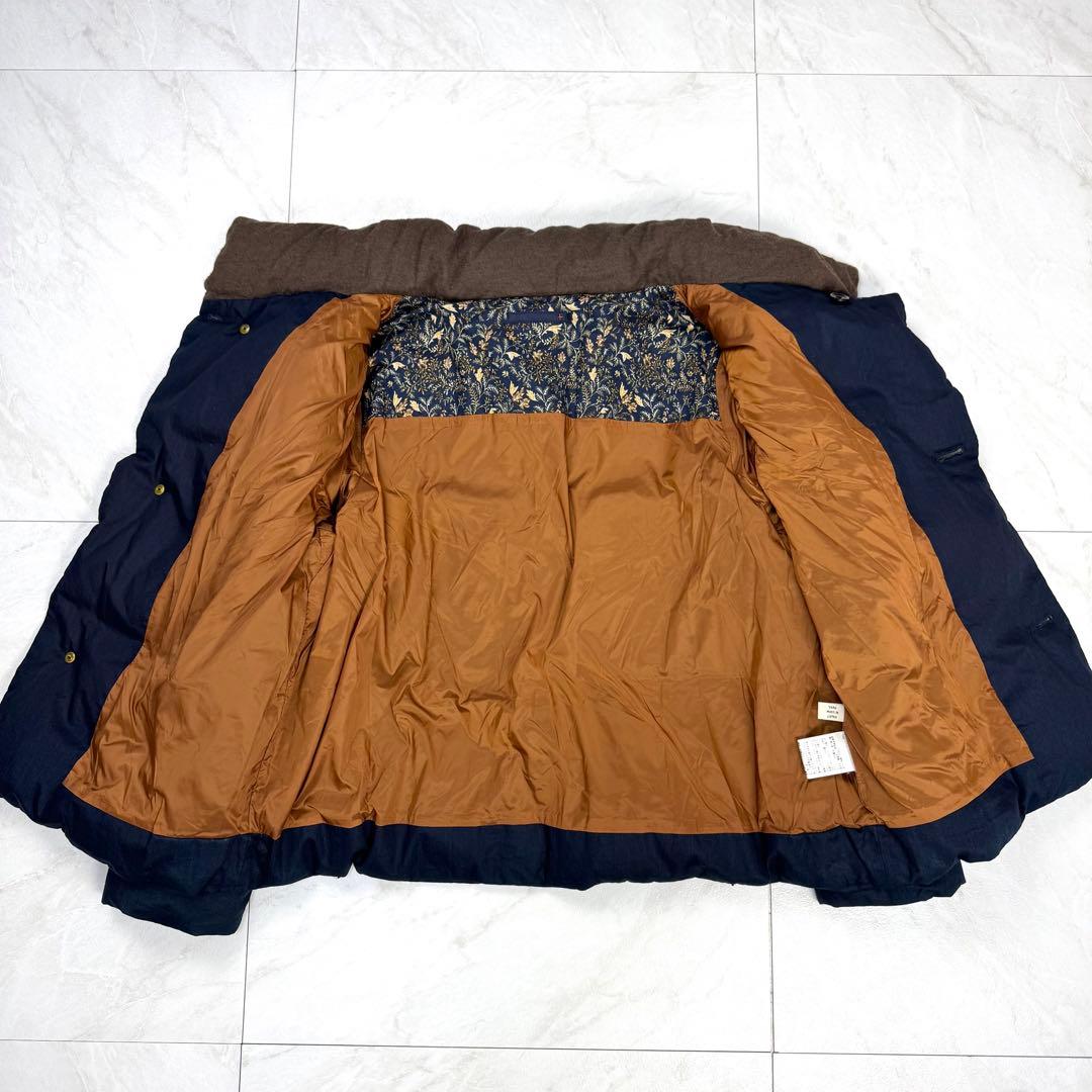 パラスパレス インディゴ コットン ダウンジャケット サイズ0