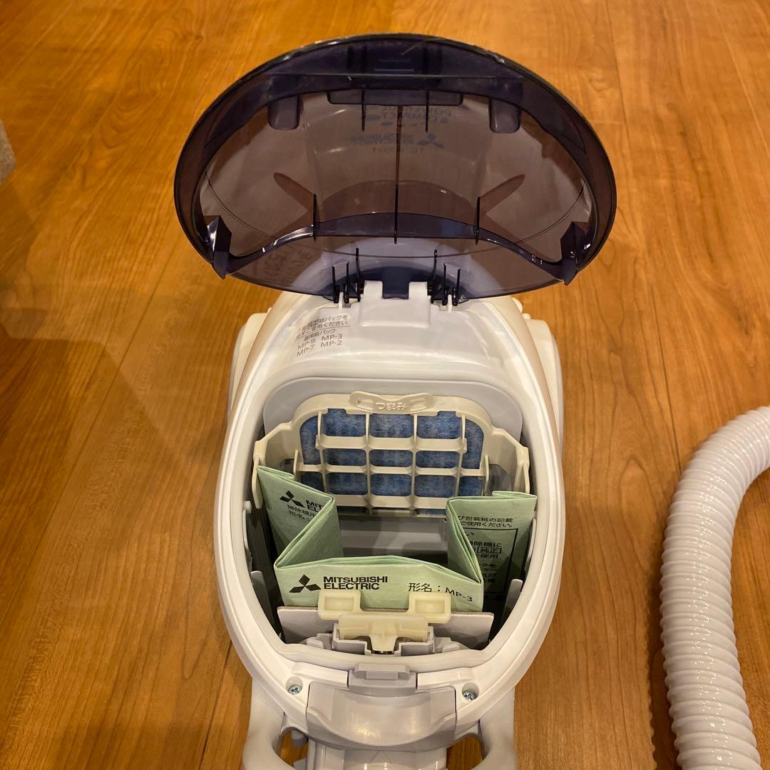 三菱電機 紙パック式掃除機　ブルー　TC-SXG1-A