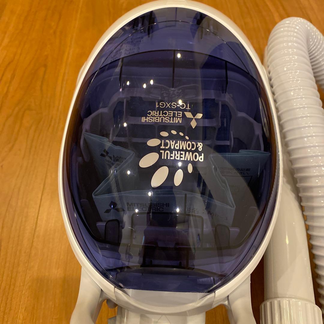 三菱電機 紙パック式掃除機　ブルー　TC-SXG1-A