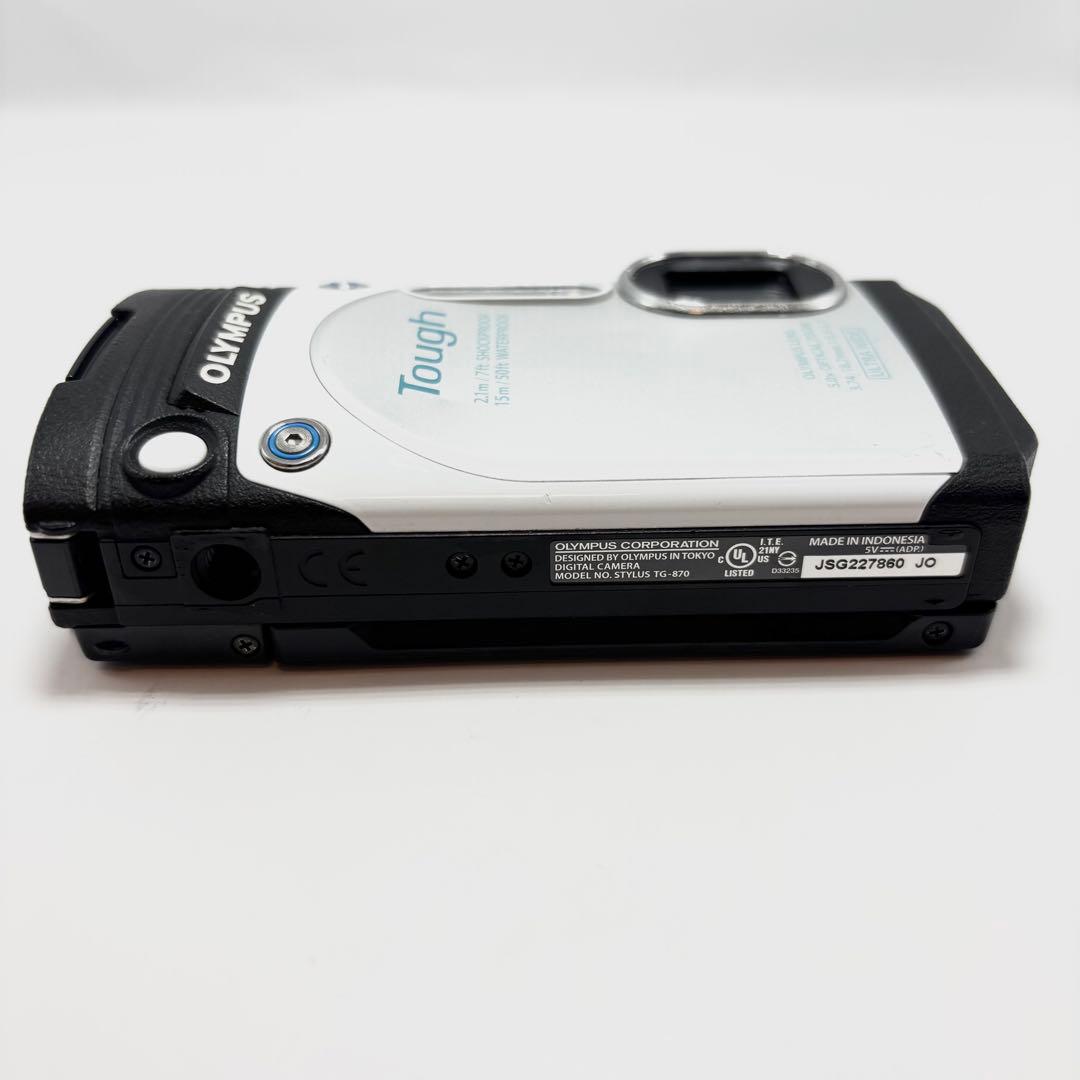 【液晶美品】OLYMPUS STYLUS TG-870 コンパクトデジタルカメラ