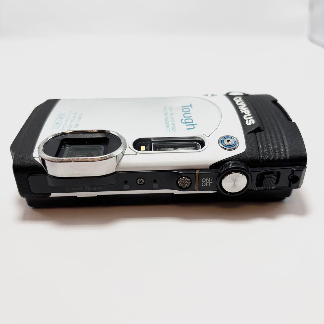 【液晶美品】OLYMPUS STYLUS TG-870 コンパクトデジタルカメラ