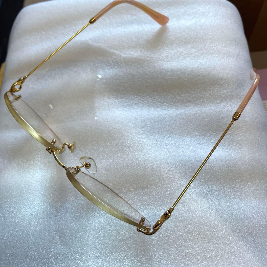 K*u様 Parisミキ K18ゴールド メガネ