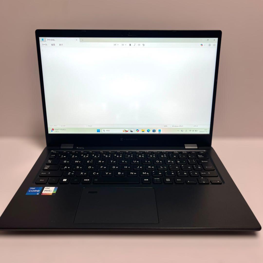 美品 dynabook G83/HV 2022年製 第11世代 バッテリー消耗少