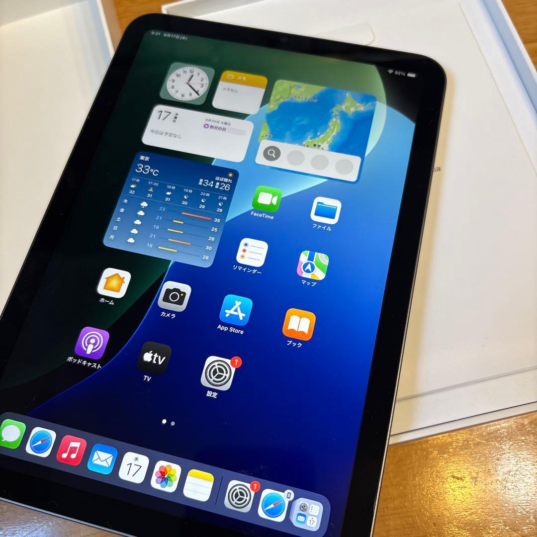 【バッテリー100%】iPad mini (第6世代) 256GB Wi-Fi