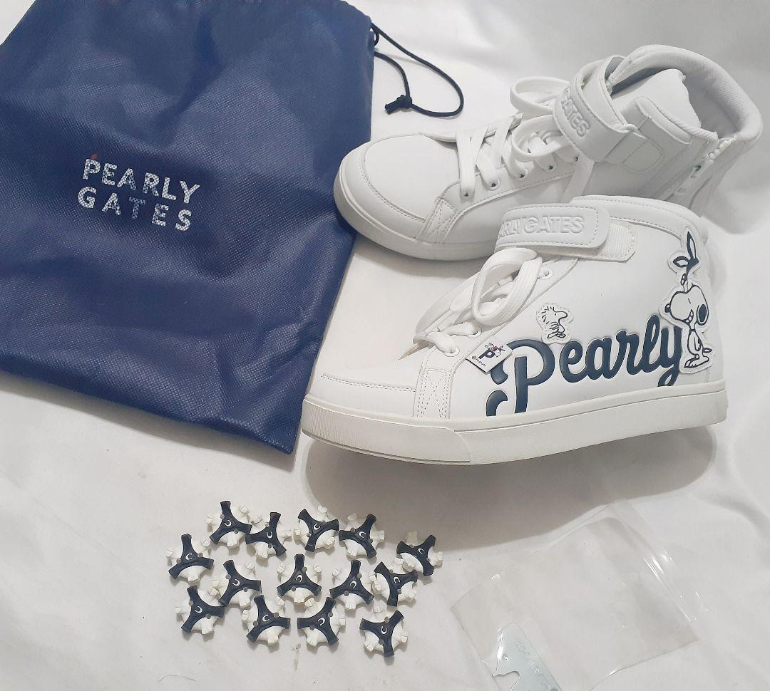 PEARLY GATES × SNOOPY コラボ レディース ゴルフシューズ