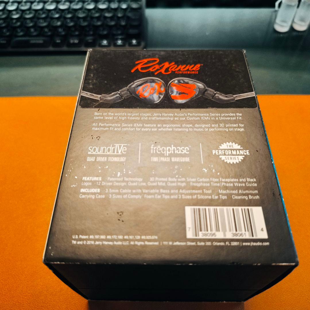 【美品】JH AUDIO ROXANNE UNIVERSAL IEM