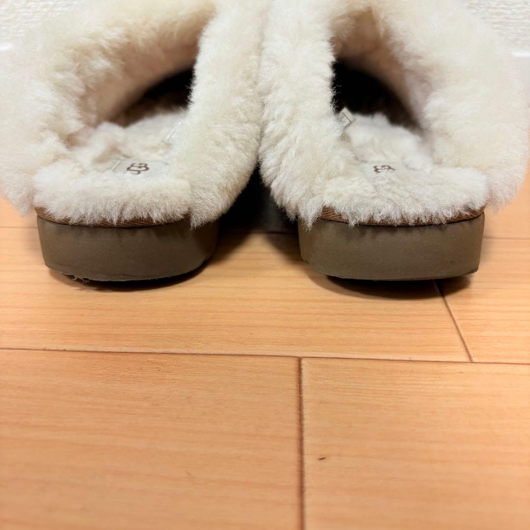美品 UGG CLUGGETTE クラゲット スリッパ 25cm ムートンブーツ