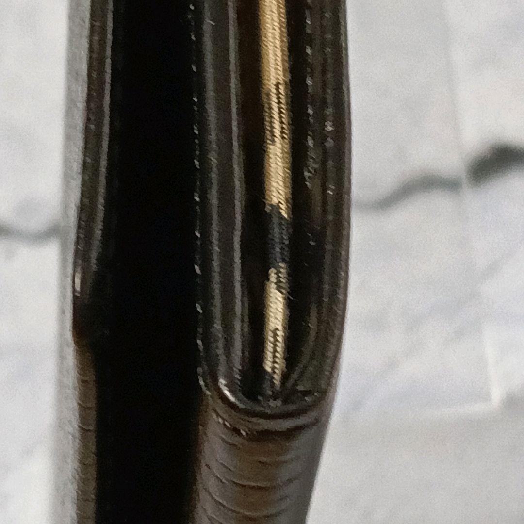 Burberry バーバリー　黒 レザー 長財布　メンズ　極美品です！