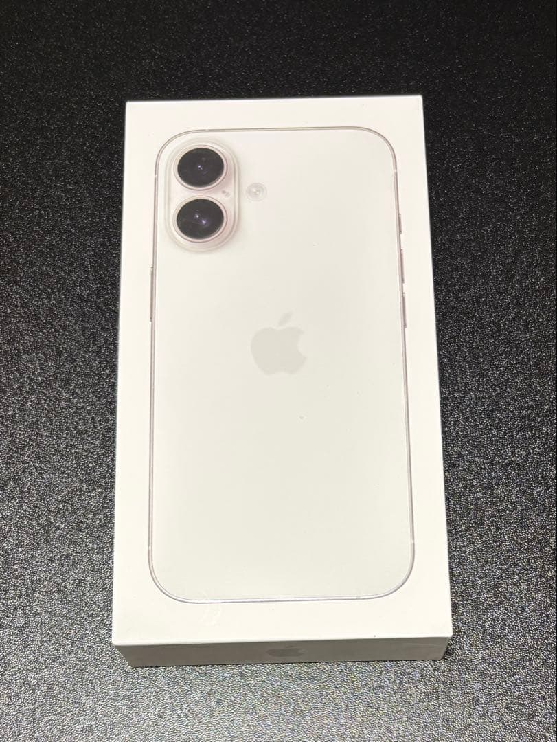 iPhone16 256GB white　新品未開封品