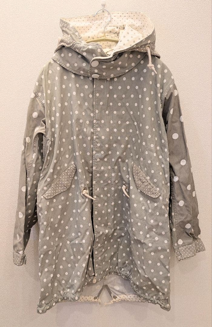 【最終値下げ】keisukekanda 手刷り　モッズコート　ケイスケカンダ