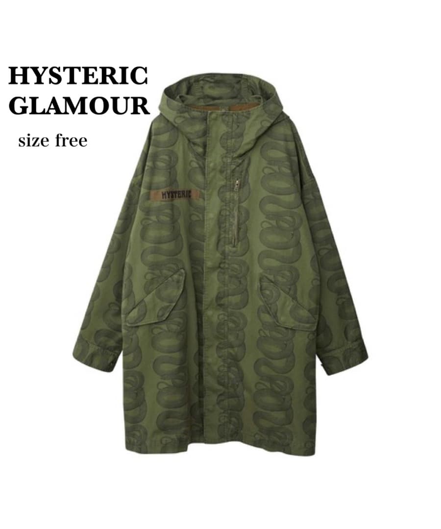 HYSTERIC GLAMOUR ミリタリー アウター モッズコート