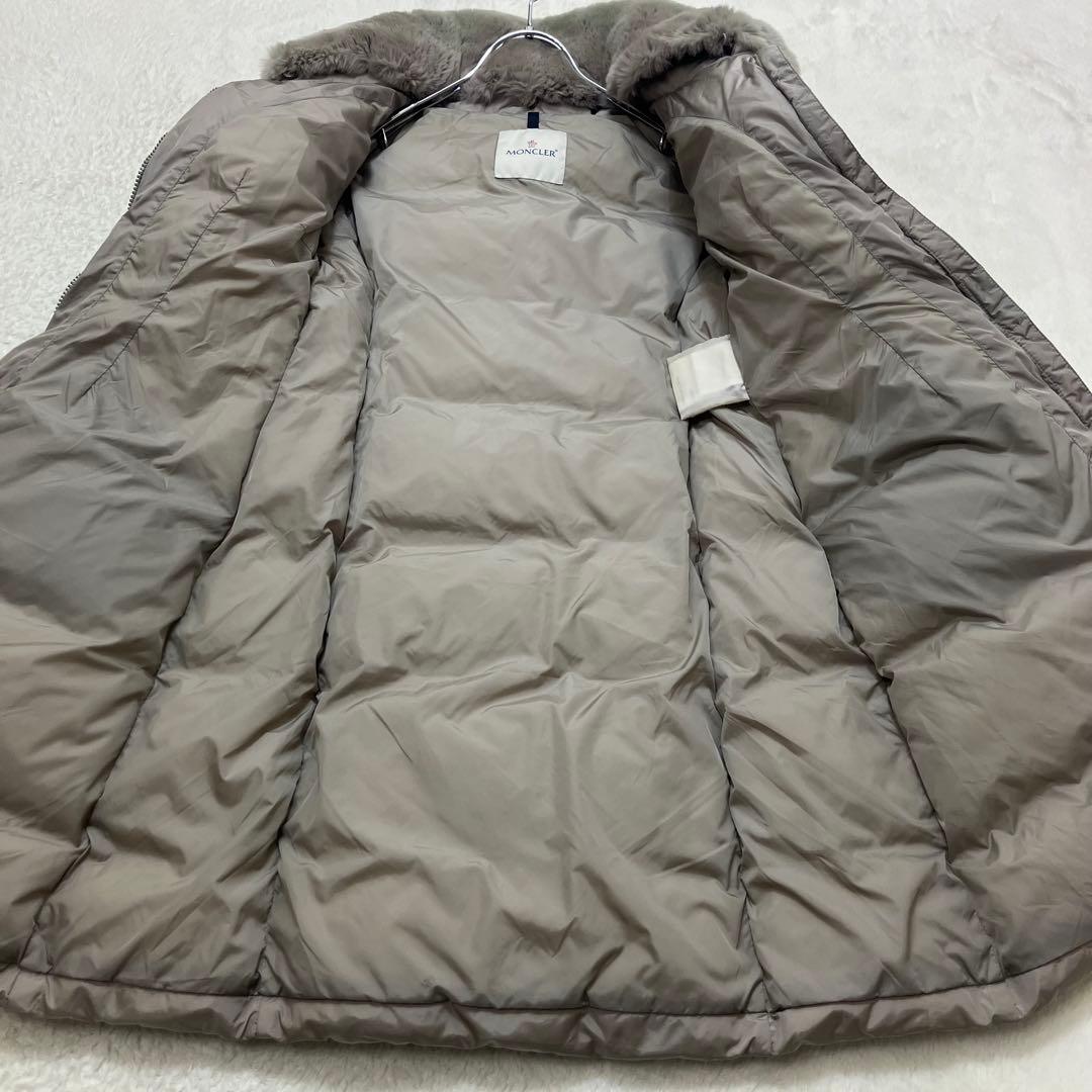 モンクレール✨シャルミーユ ラビットファー 2way Aライン ダウンコート