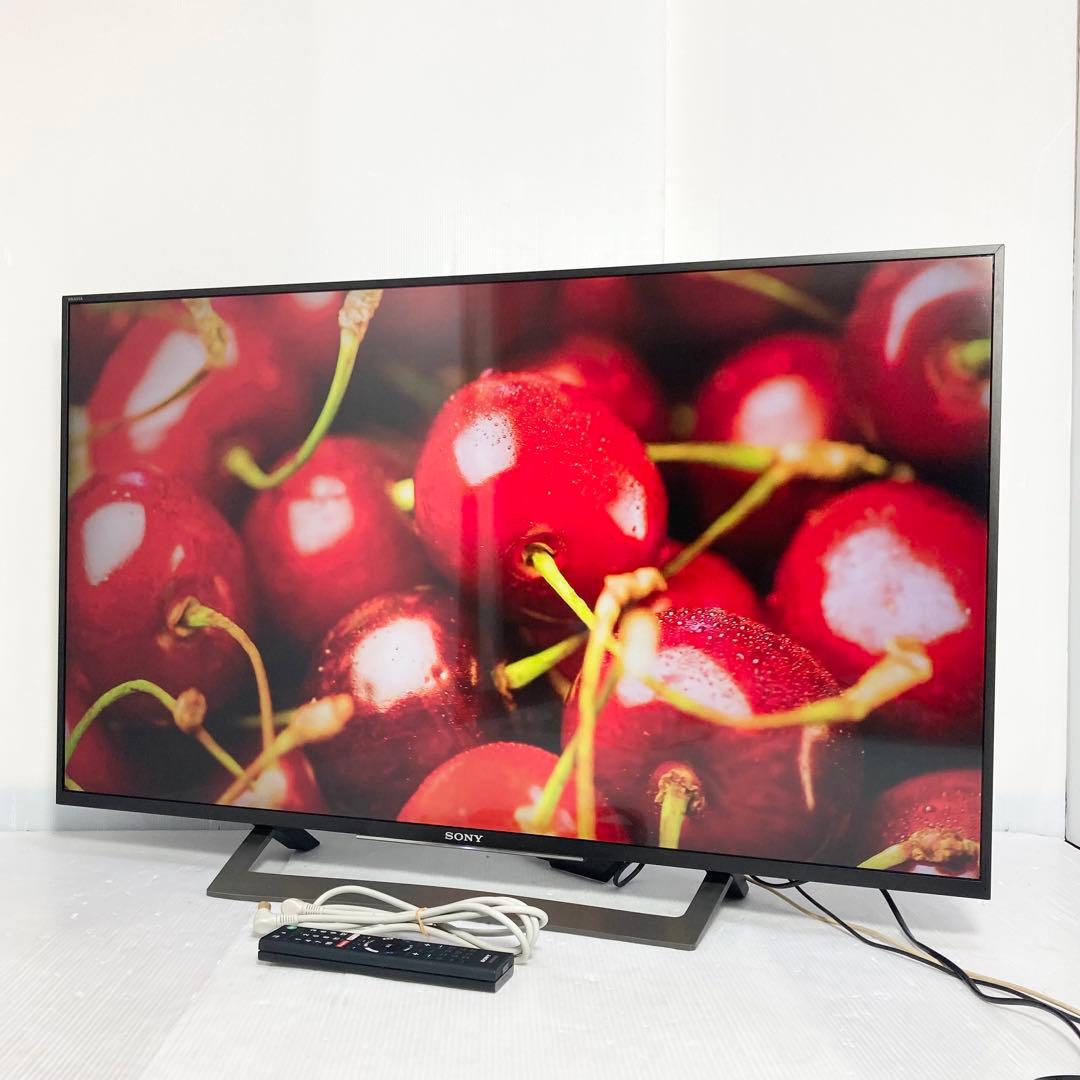 極美品 SONY 43インチ 4Kテレビ KJ-43X8300D 2017年製