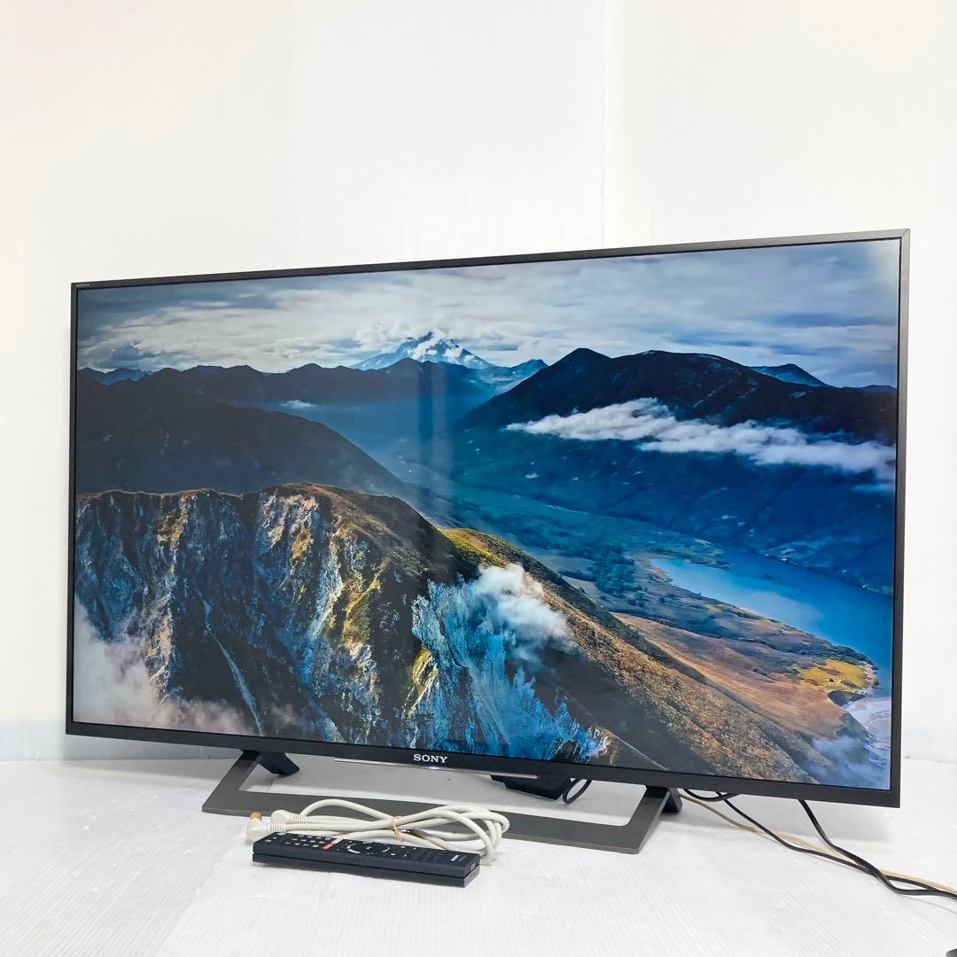 極美品 SONY 43インチ 4Kテレビ KJ-43X8300D 2017年製