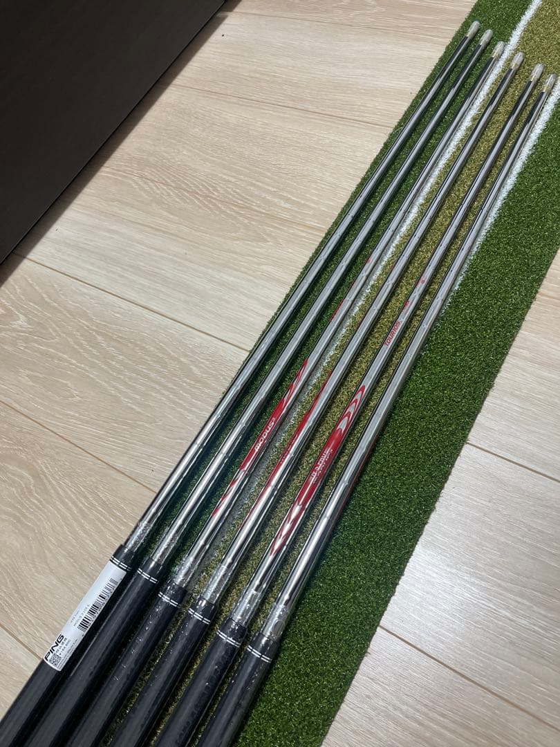 【未使用】モーダス 105 S 5-P 6本セット グリップ付