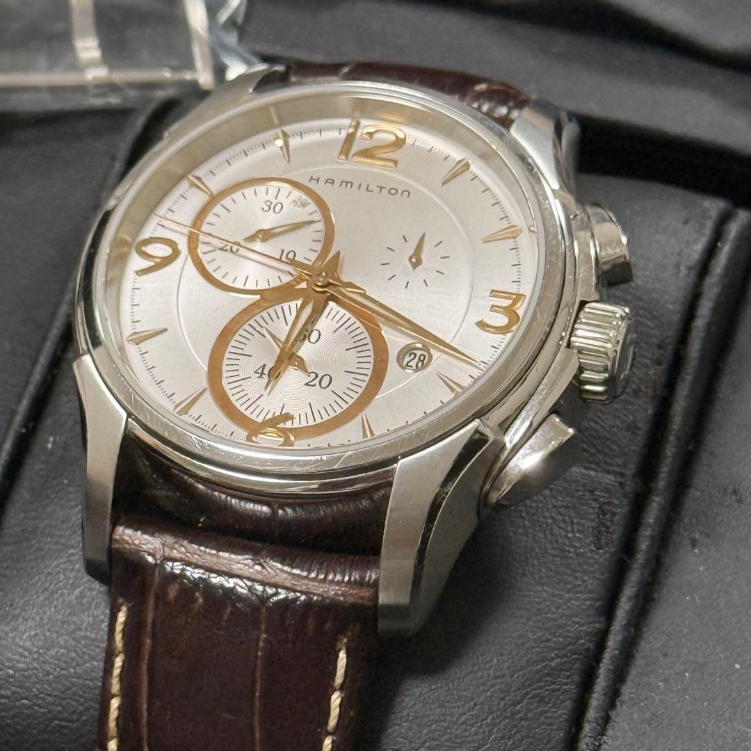 ハミルトン ジャズマスター クロノグラフ H32612555 H326120