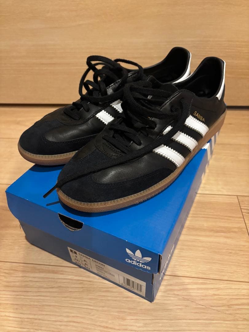 adidas Samba Decon 27.0cm ブラック/ホワイト