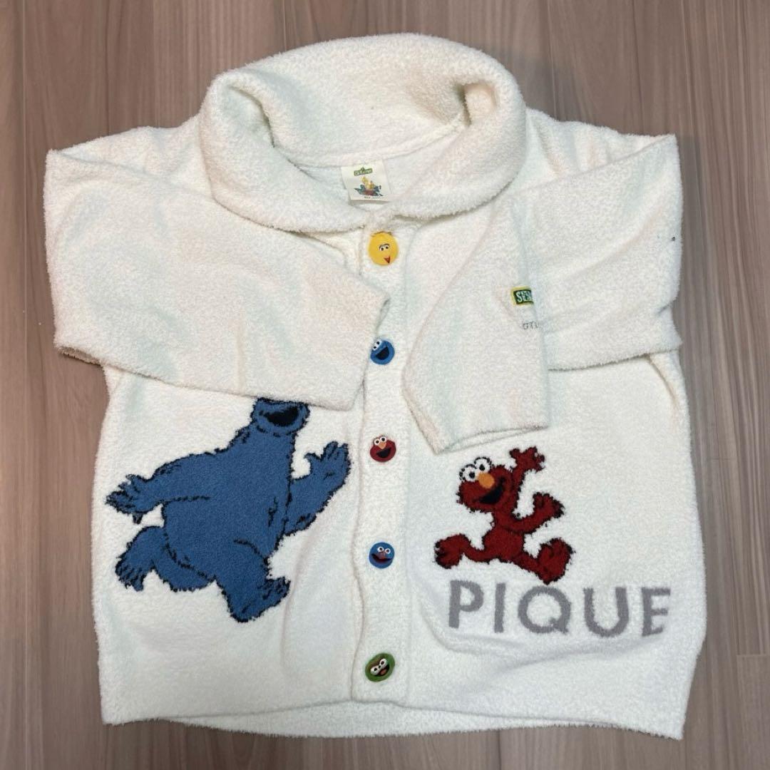 【未使用】【XL・美品】ジェラートピケ×セサミストリート コラボ