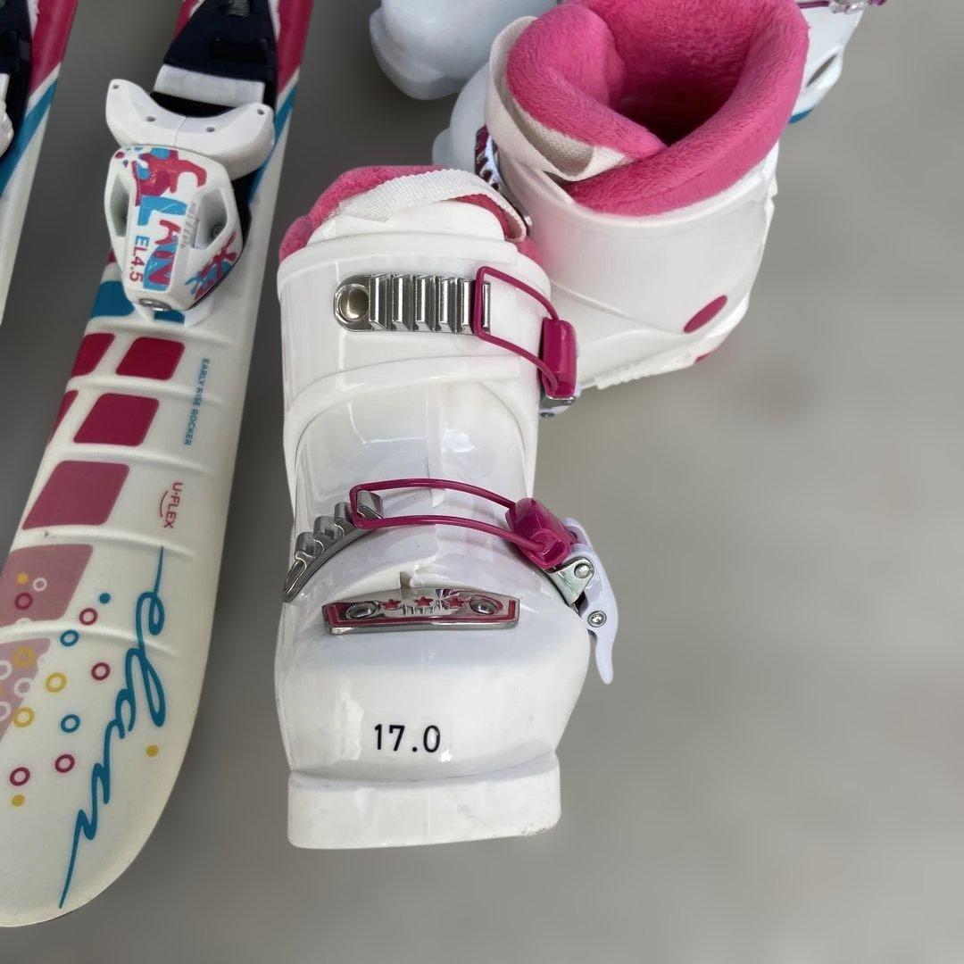 スキー板90cm スキー靴2足セットフルセット