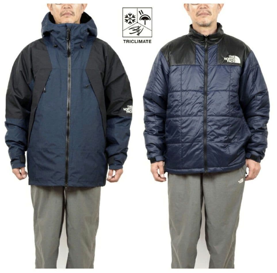 【美品】ノースフェイス スノーウェア スノーバード トリクライメイトジャケット