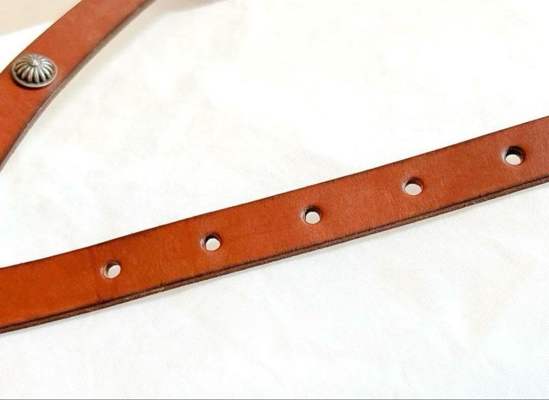 ★美品★ POLO RALPH LAUREN 人気のコンチョベルト　レディースM