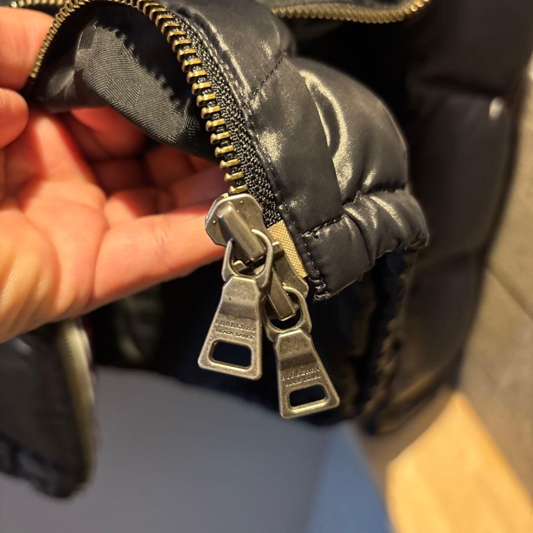 バーバリーブラックレーベル 10周年記念 限定 ダウンジャケット