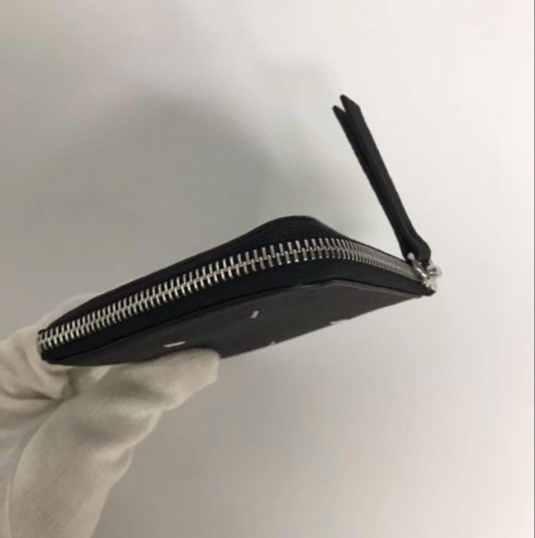 新品★メゾンマルジェラ　４ステッチ　Ｌ字ジップウォレット