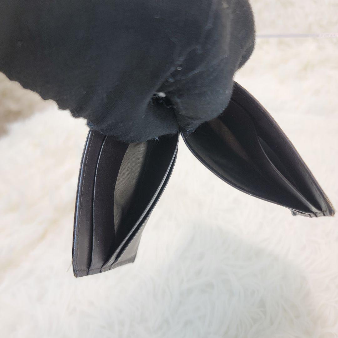 BOTTEGA VENETA　 ダークブラウン レザー マネークリップ　折り財布