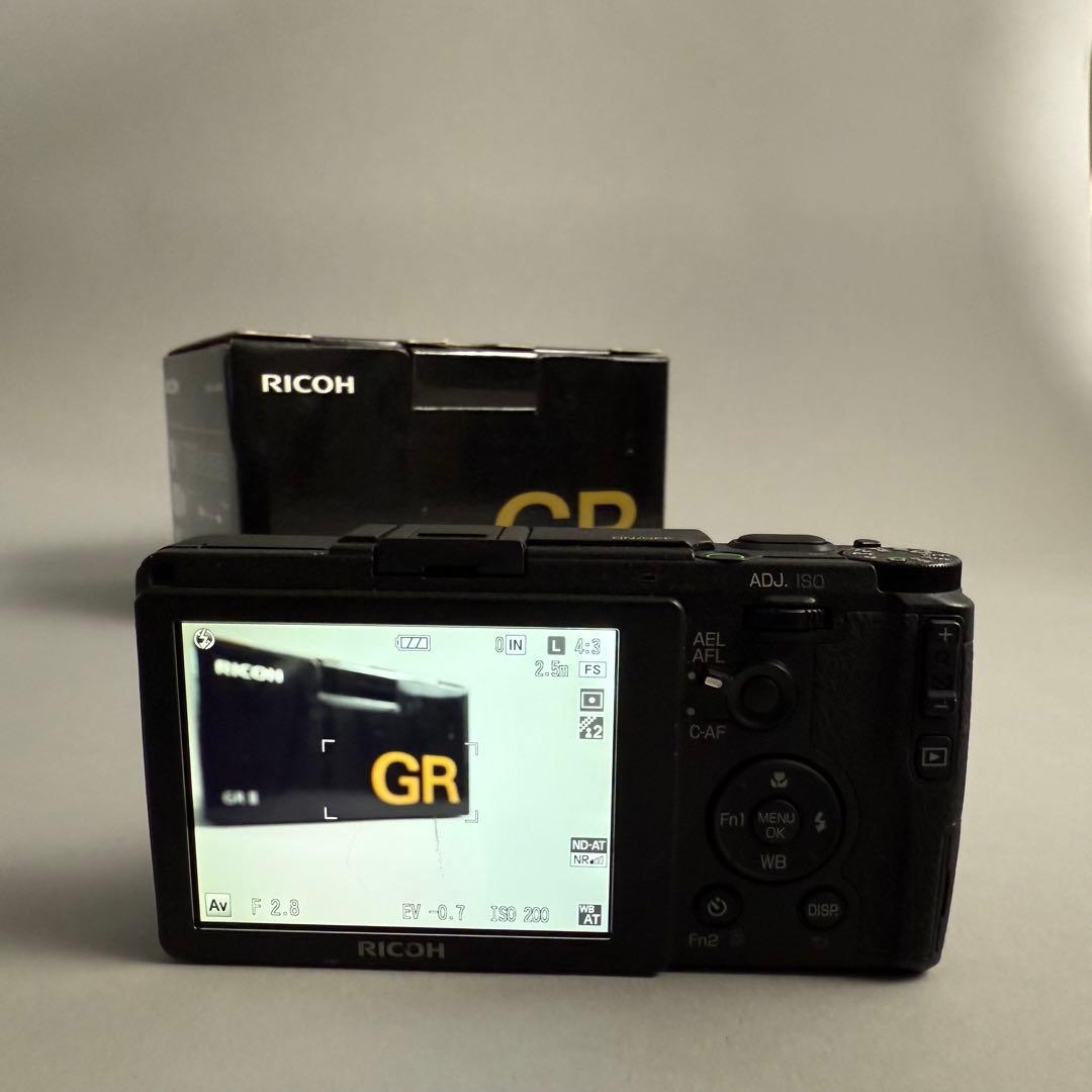 RICOH GR Ⅱ コンパクトデジタルカメラ（2015発売）