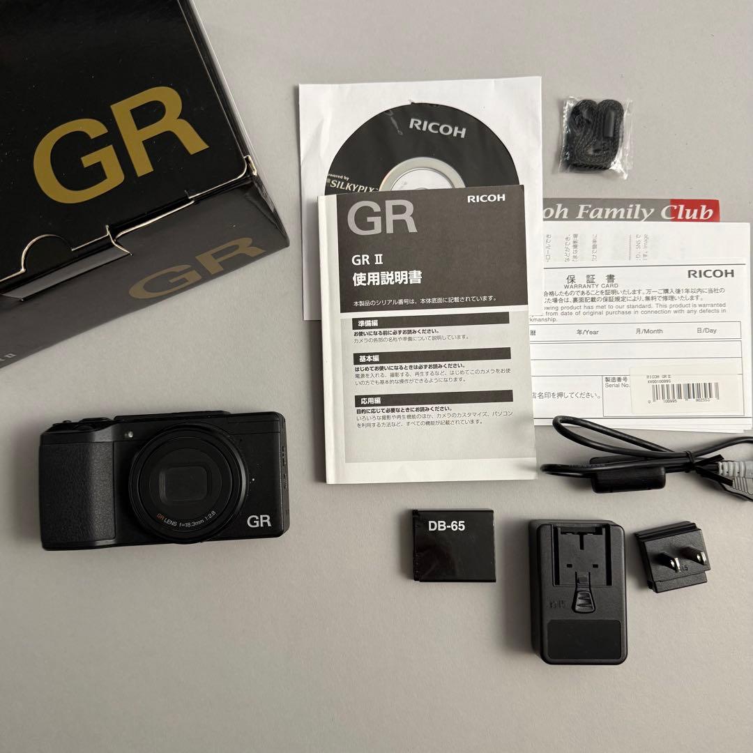 RICOH GR Ⅱ コンパクトデジタルカメラ（2015発売）